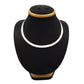 Solid 925 Sterling Silver Necklace Modern Everyday Jewelry