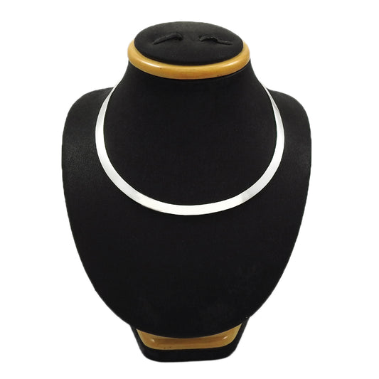 Solid 925 Sterling Silver Necklace Modern Everyday Jewelry