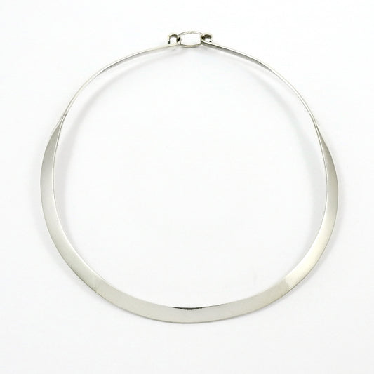 Solid 925 Sterling Silver Necklace Modern Everyday Jewelry