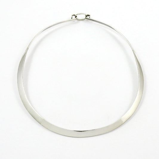 Solid 925 Sterling Silver Necklace Modern Everyday Jewelry