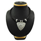 Elegant Solid 925 Silver Engraved Snake Thread Necklace Jewelry