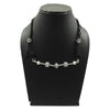 Solid Sterling Silver Thread Necklace Luxury Statement Jewelry