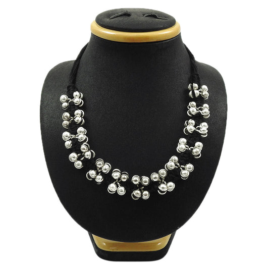 Solid 925 Silver Necklace Handmade Vintage Jewelry