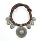 Oxidised Sterling Silver Antique Jewellery Ganesha Thread Necklace