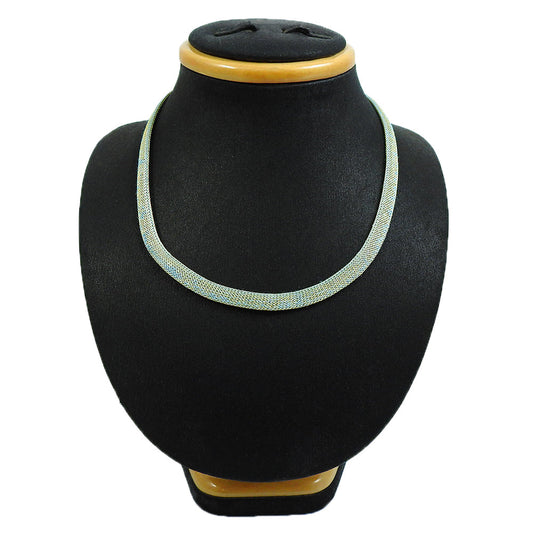 925 Sterling Silver Handcrafted Jewelry Cluster Necklace