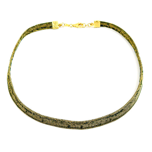 Indian Jewelry 925 Solid Sterling Silver Ethnic Cluster Necklace