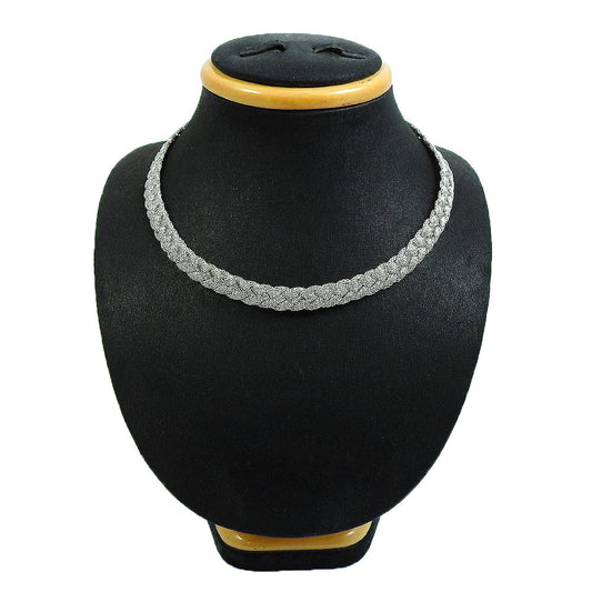 Women Gift 925 Solid Sterling Silver Handmade Necklace Jewelry