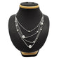Solid 925 Silver Beads Chain Necklace