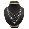 Solid 925 Silver Beads Chain Necklace