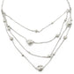 Solid 925 Silver Beads Chain Necklace