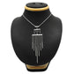 Solid 925 Sterling Silver Hanging Chain Necklace