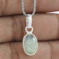Birthday Gift 925 Silver Jewelry Rainbow Moonstone Gemstone Pendant Y44