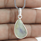 Natural Rainbow Moonstone Gemstone 925 Silver Pendant Ethnic For Women Z6