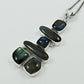 Cushion Labradorite Gemstone Wife Wedding Boho Inukshuk Pendant 925 Solid Silver