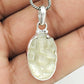 Natural Mother Of Pearl Pendant Ganesha 925 Sterling Silver Jewelry G3