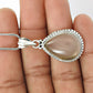 Rose Quartz Gemstone Ethnic Daughter Bezel Handmade Pendant 925 Sterling Silver