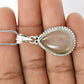 Rose Quartz Gemstone Ethnic Daughter Bezel Handmade Pendant 925 Sterling Silver