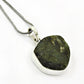 Birthday Gift Natural Labradorite Pendant Rough Stone 925 Sterling Silver L9