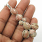 Birthday Gift Natural Rhodochrosite Pendant Tribal 925 Sterling Silver Q1