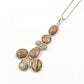 Birthday Gift Natural Rhodochrosite Pendant Tribal 925 Sterling Silver Q1