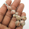 Birthday Gift Natural Rhodochrosite Pendant Tribal 925 Sterling Silver Q1