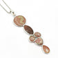 Birthday Gift 925 Silver Natural Rhodochrosite Gemstone Pendant Boho A29