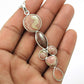 Birthday Gift 925 Silver Natural Rhodochrosite Gemstone Pendant Boho A29
