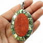 Shell Mother of Pearl Pendant 925 Sterling Silver Handmade Indian Jewelry