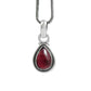 Birthday Gift 925 Sterling Silver Natural Garnet Gemstone Pendant Tribal Y89