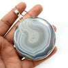 Birthday Gift Pendant Ethnic 925 Silver Natural Striped Onyx Gemstone D31