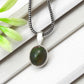 Natural Black Opal Solid 925 Sterling Silver Handmade Bezel Pendant