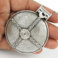 925 Silver Siwa Oasis Pendant Egypt Berber Vintage Ethnic Jewelry