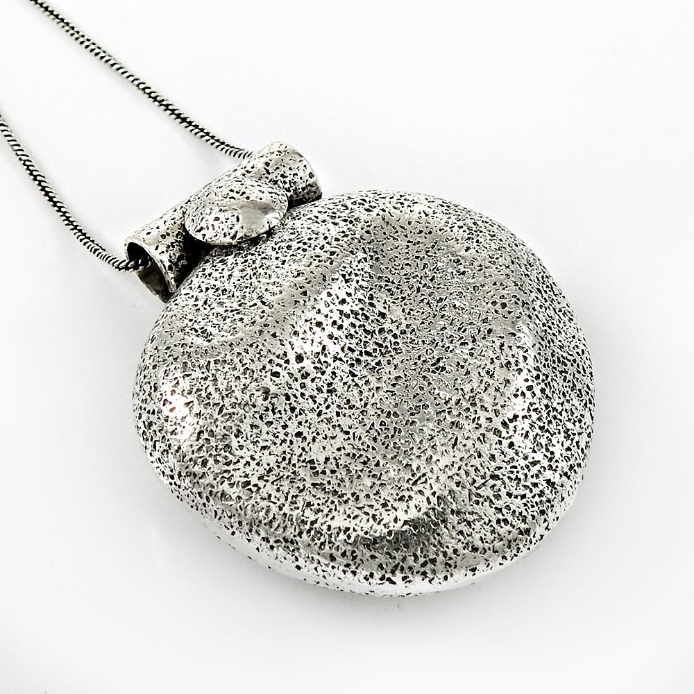 Vintage 925 Silver Unique Handmade Pendant