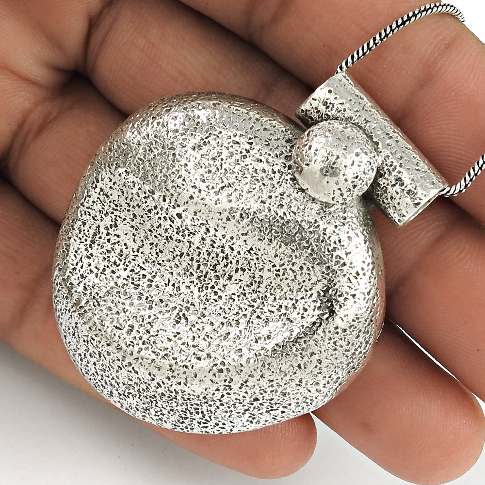 Vintage 925 Silver Unique Handmade Pendant