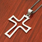 Solid 925 Silver Christ Cross Pendant