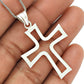 Solid 925 Silver Christ Cross Pendant