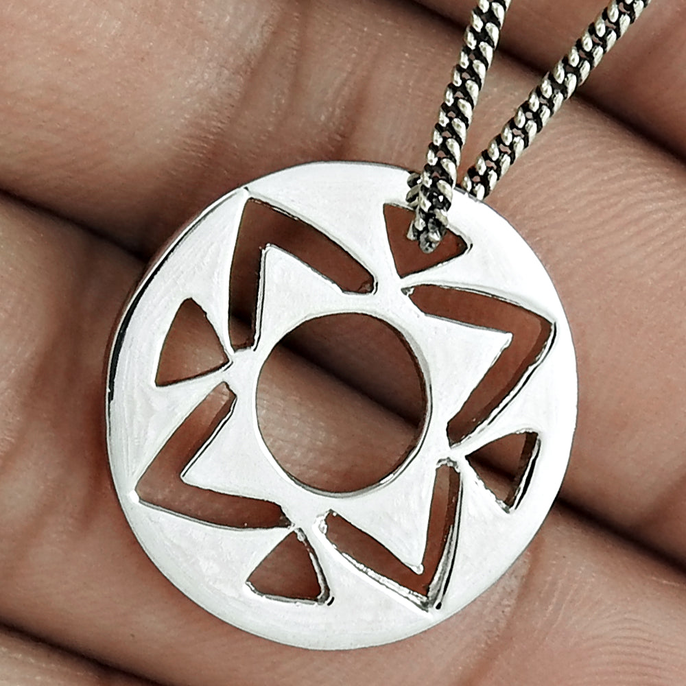 925 Solid Sterling Silver Vashikaran Pendant