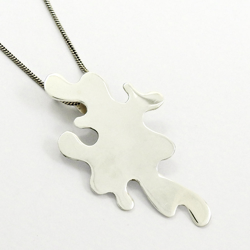 925 Solid Sterling Silver Ethnic Pendant