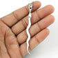 925 Sterling Silver Snake Pendant