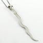 925 Sterling Silver Snake Pendant