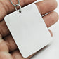 925 Sterling Silver Handcrafted Tag Pendant