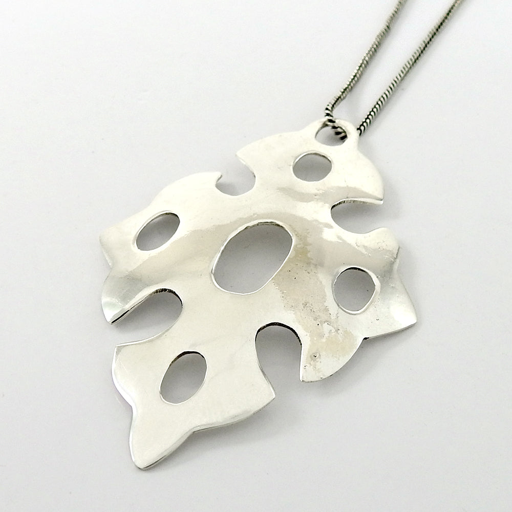 Solid 925 Sterling Silver Handmade Pendant