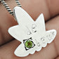 925 Sterling Silver Peridot Gemstone Birthday Star Fish Heart Chakra New Pendant