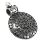 925 Sterling Oxidized Silver Artisan Pendant Jewelry