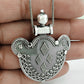 925 Sterling Oxidized Silver Statement Pendant Handmade Jewelry