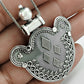 925 Sterling Oxidized Silver Statement Pendant Handmade Jewelry