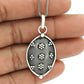 Handmade Jewelry 925 Sterling Oxidized Silver Pendant