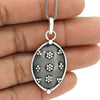 Handmade Jewelry 925 Sterling Oxidized Silver Pendant