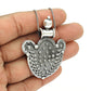 Statement Jewelry 925 Sterling Oxidized Silver Pendant