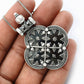 925 Sterling Oxidized Silver Pendant Handcrafted Jewelry